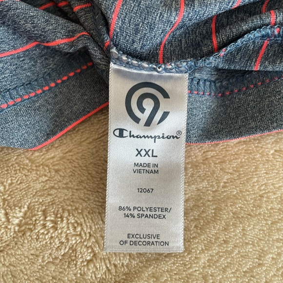 Champion Striped Polo Shirt - Size XXL - Picture 12 of 12